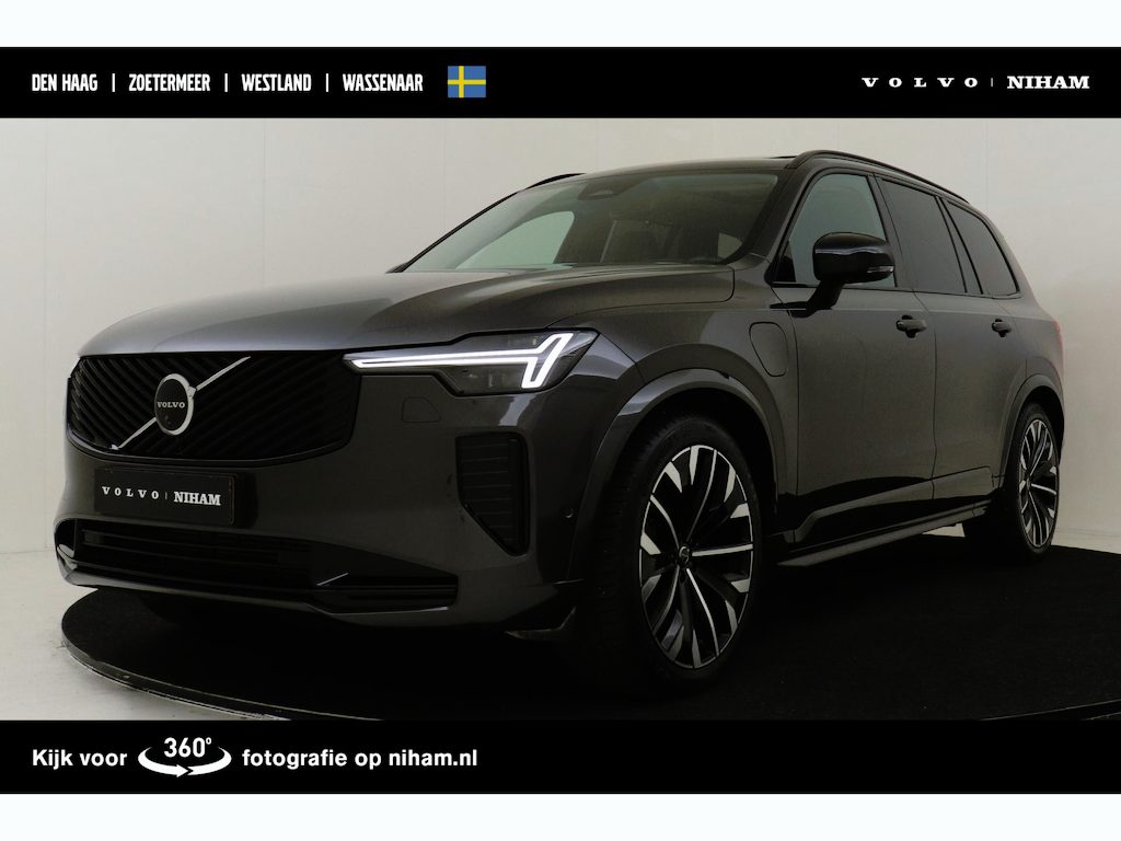 Volvo XC90 II T8 PLUG-IN HYBRID AWD ULTRA DARK -PANO.DAK|HARMAN/KARDON|LUCHTVERING|GEVENT.LEDER+MASSAGE|360°CAM|HEAD-UP DISP.|PRIVACY.GLAS|21"WINTERBANDEN|SoH:100%
