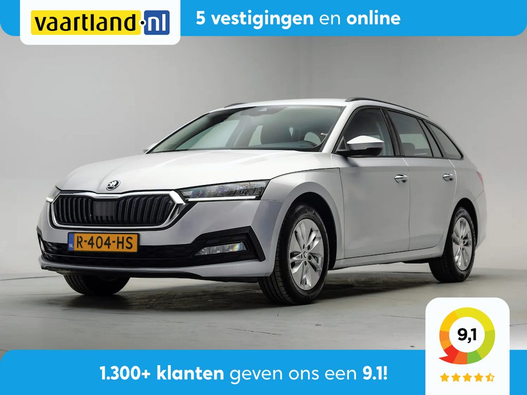 Skoda Octavia COMBI 1.0 e-TSI Ambition Aut. [ LED Trekhaak Virtual Apple/Android ]