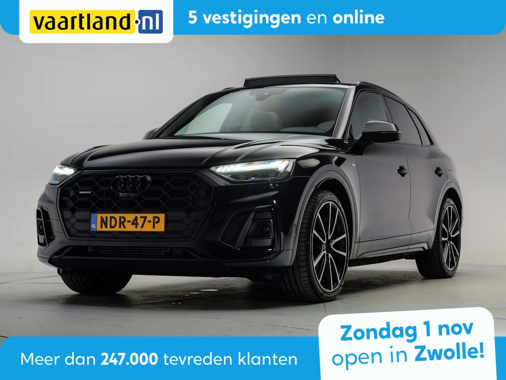 Audi Q5 55 TFSI e S Line Competition Black [ Luchtvering Memory Leder 360°cam ]