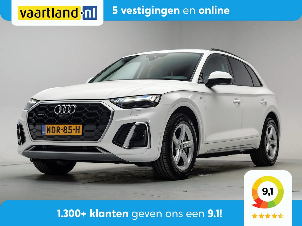 Audi Q5 50 TFSI e quattro S Line [ 360°cam Apple/Android Leder Virtual LED Navi ]