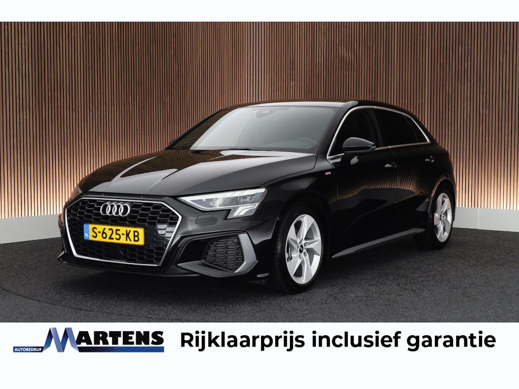 Audi A3 Sportback 30 TFSI 110pk S edition LED Keyless Navigatie Climate control Carplay 2x S-Line