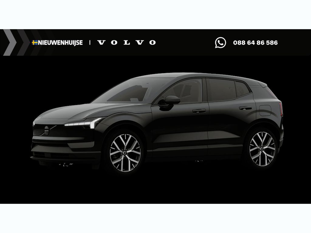 Volvo EX30 P5 Long Range Plus Black Edition Europa 69 kWh | 20" | Black Interieur | Stoel en Stuurverwarming | Elektrisch verstelbare voorstoelen | Harman/Kardon |