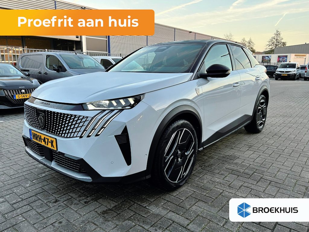 Peugeot 3008 1.6 plug-in Hybrid 195 GT 20" Lichtmetaal | Focal | Massage | 360° camera | Adaptive Cruise | 7,4 kW lader | Achterstoelen verwarmd | Achteruitrij assistent