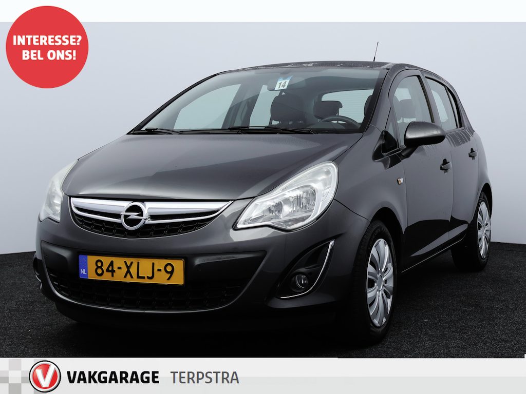 Opel Corsa 1.2-16V Anniversary Edition/ D-Ketting verv!/ 5-Drs/ Airco/ Cruise/ Elek. pakket/ Isofix/ Multi. LEDER. Stuur/ Mistl.