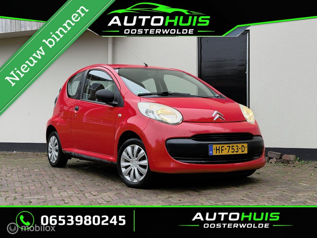 Citroën C1 1.0-12V nieuwe apk bij aflevering! Koopje hoor!!