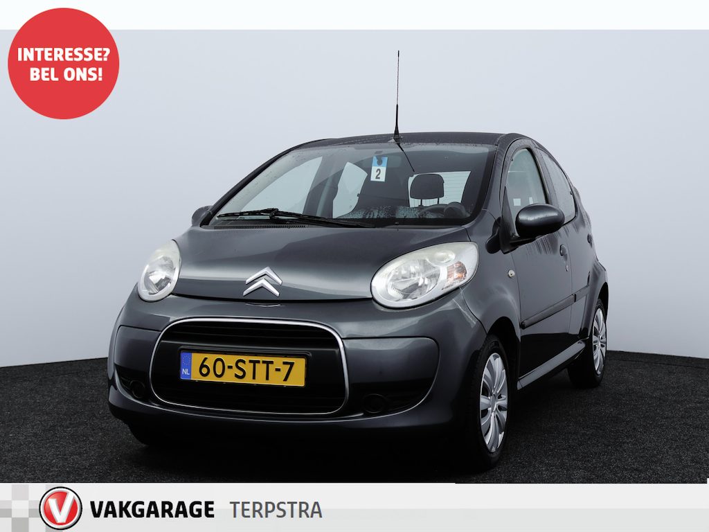 Citroën C1 1.0-12V Selection/ 5-DRS/ AIRCO!/ Radio-CD+AUX/ C.V.Afstand/ Elek.Pakket/ Isofix/ Metallic Lak/ Deelbare Achterbank/ Getint Glas.