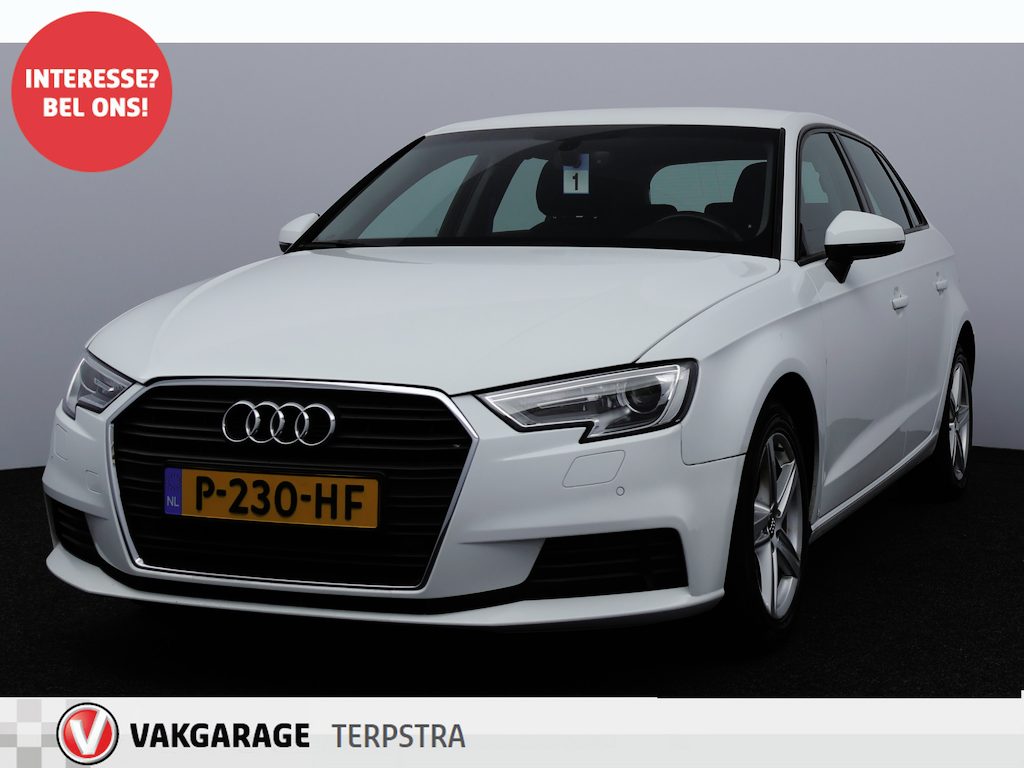 Audi A3 Sportback 35 TFSI CoD Advance Sport/ 150pk!/ 16'' LMV/ PDC V+A/ LED koplampen/ Keyless-Go/ Stoelver./ Navi/ PDC V+A/ Clima/ Cruise/ Elek. pakket/ Isofix/ Bluetooth/ Armsteun/ Multi. LEDER. Stuur.