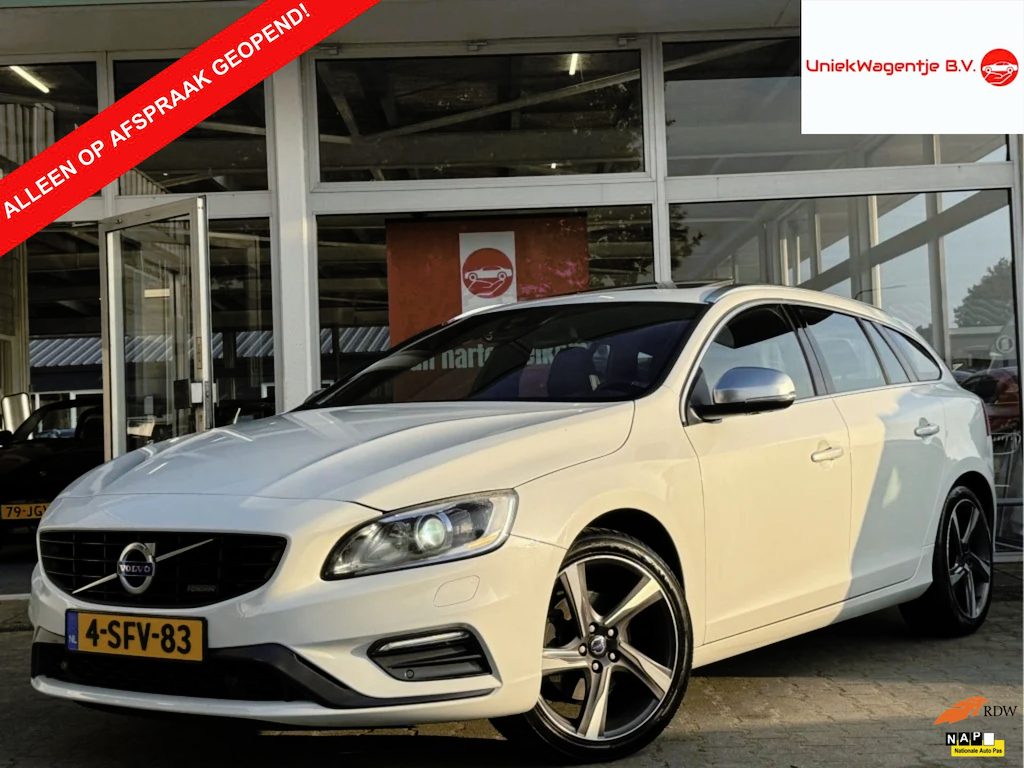 Volvo V60 1.6 T4 R-DESIGN | NL-AUTO! | 1E EIG! | DEALER OH!