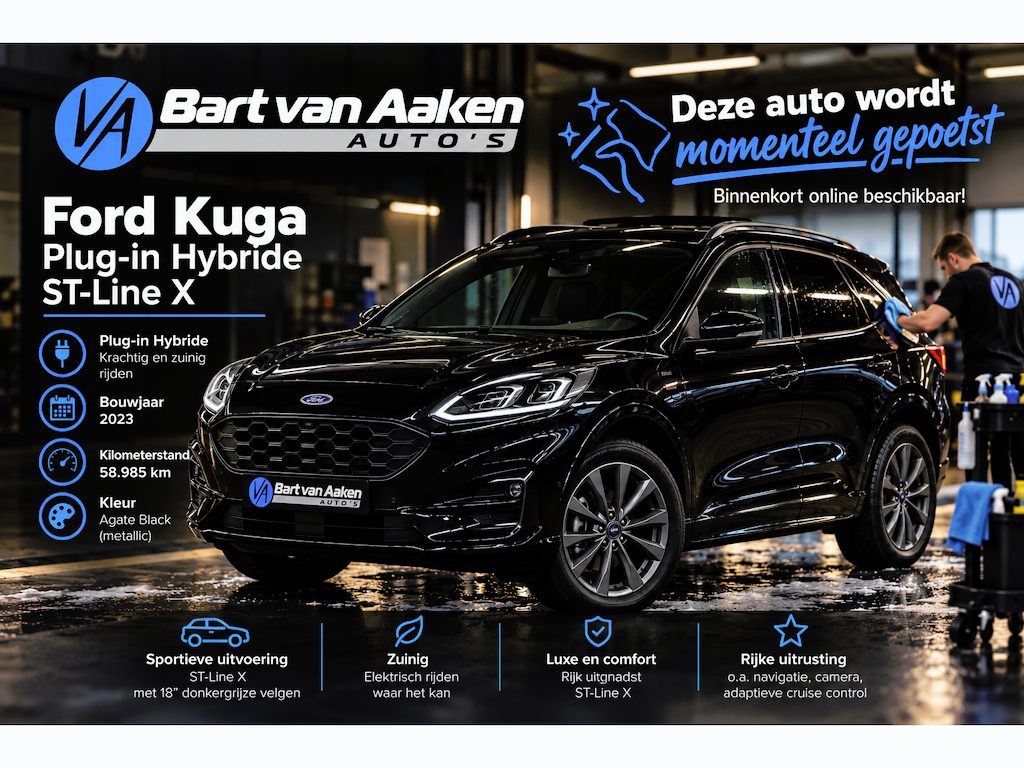 Ford Kuga 2.5 PHEV ST-Line X 2x Camera ACC Keyless Elektr. Achterklep