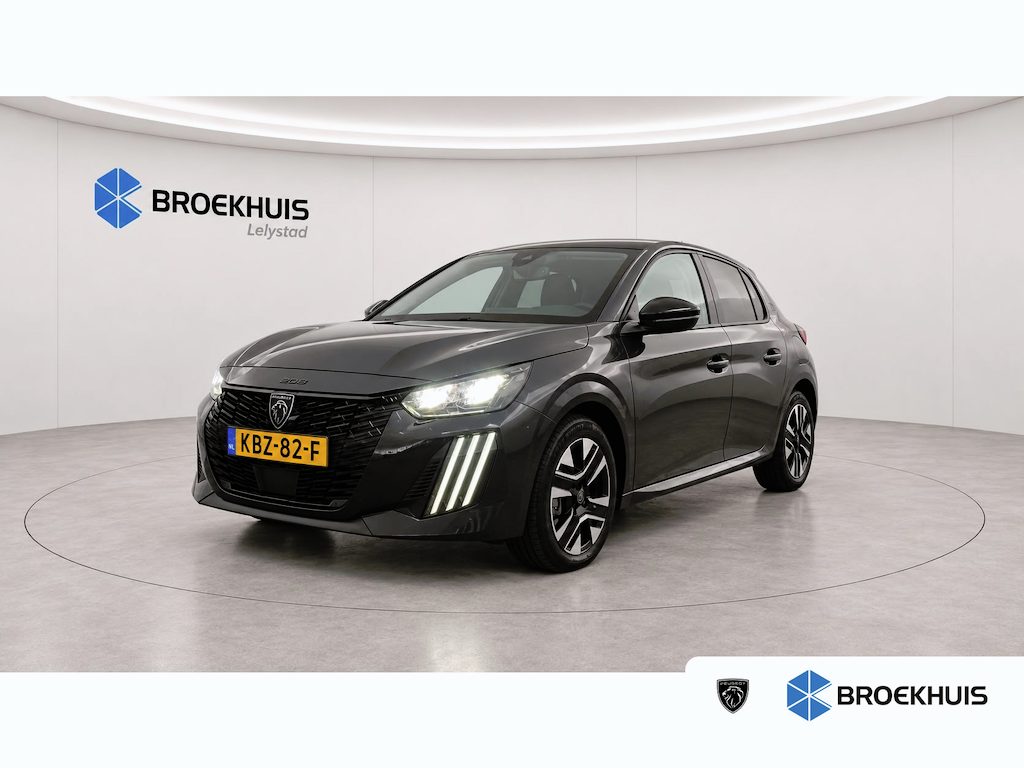 Peugeot 208 1.2 HYBRID 100PK ALLURE AUTOMAAT / NAVI / LEDER / CLIMA / PDC / 16" LMV / 360 CAMERA / CRUISECONTROL / I-COCKPIT / FULL-LED / 1E EIGENAAR !!