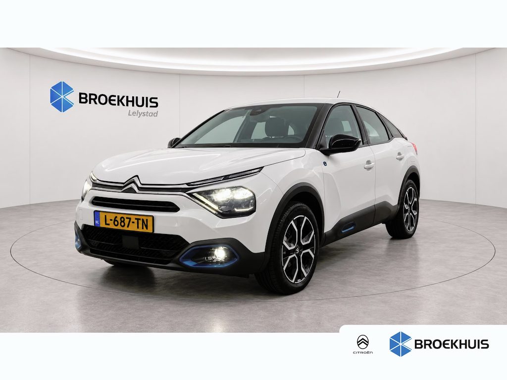 Citroën E-C4 Ë-C4 50KWH 136PK FEEL AUTOMAAT / NAVI / LEDER / CLIMA / LED / PDC / 18" LMV / CAMERA / 3 FASE / CRUISECONTROL / 1E EIGENAAR !!