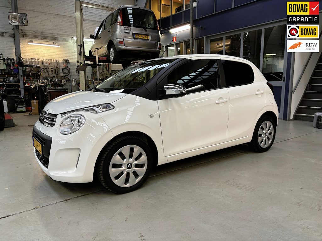 Citroën C1 1.0 VTi Feel | Airco | *Chroom pack* | Bluetooth | Elektr. ramen | NAP | Rijklaar prijs!