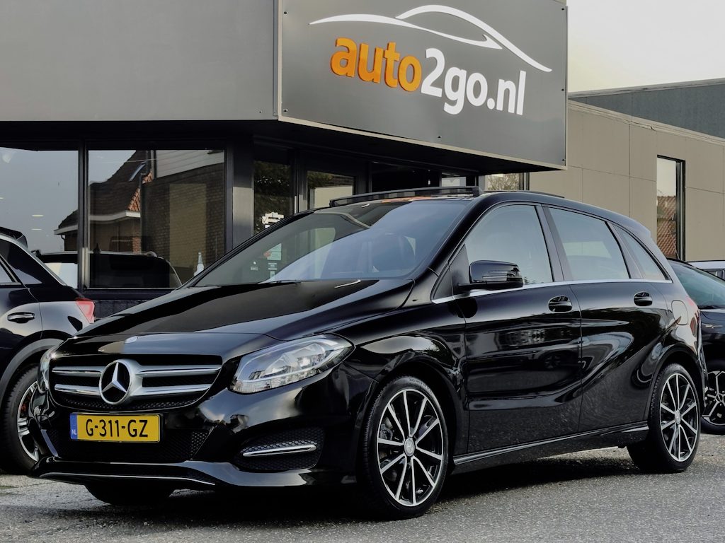 Mercedes-Benz B-klasse 200 AUT7 AMG-LOOK 99D.KM PANODAK LEDER NAVI AIRCO PARC-ASSIST LED 18 INCH-LMV PDC