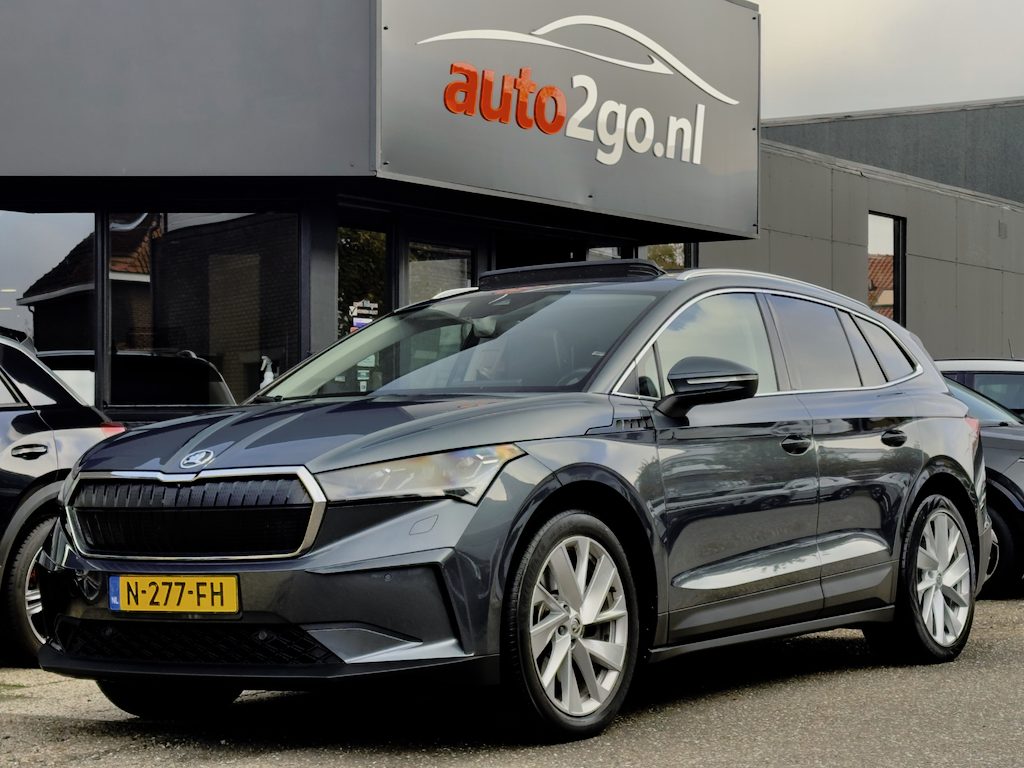 Skoda Enyaq iV 80 SOH 91.8% PANODAK LEDER NAVI CAMERA APPLE-CARPLAY DIGI-DASH LED LMV PDC