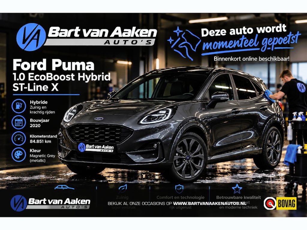 Ford Puma 1.0 EcoBoost Hybrid ST-Line X B&O Full Led halfLeder