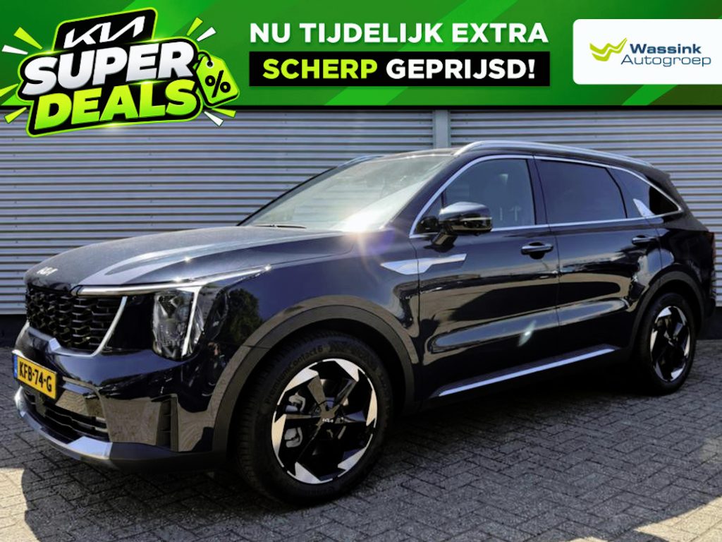 Kia Sorento 1.6 T-GDi Plug-in Hybrid 4WD ExecutiveLine 7p | VOORDEEL | Stoelventilatie | Stoel/Stuurwielverwarming | Schuif/Kanteldak | Memory | 360 Camera | Bose |