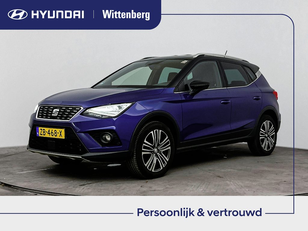SEAT Arona 1.0 TSI XCELLENCE BUSINESS INTENSE | ALL SEASONS | 17'' LM VELGEN | CAMERA | CLIMA | CRUISE ADAPT. | APPLE CARPLAY & ANDROID AUTO | NAVI | TWO TONE |