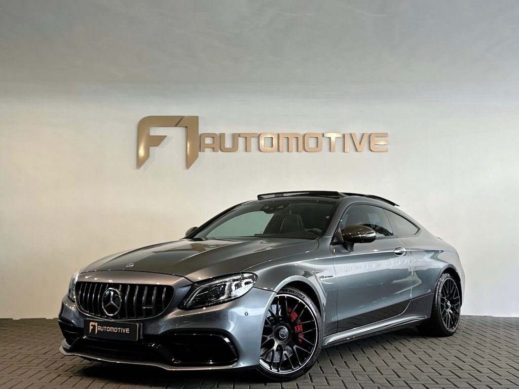 Mercedes-Benz C-klasse Coupé AMG 63 S Pano|Kuip|Burmester|Carbon|360c|ACC