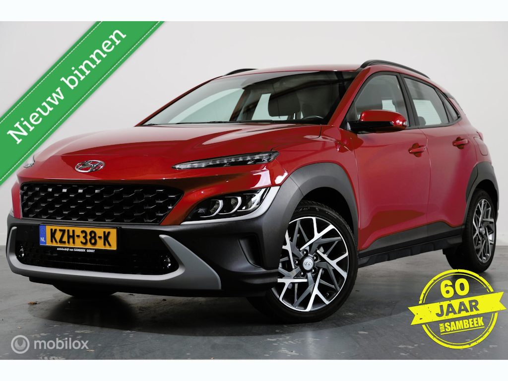 Hyundai Kona 1.6 GDI HEV Comfort - Afneembare trekhaak - Pano - Stuur/Stoelverwarming