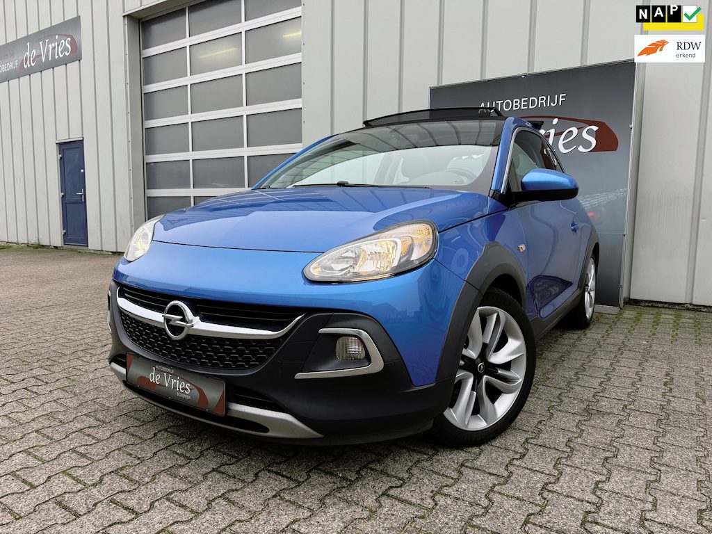 Opel Adam 1.0 Turbo Rocks CABRIOTOP / Half LEER / AIRCO/ECC / CRUISECONTROL