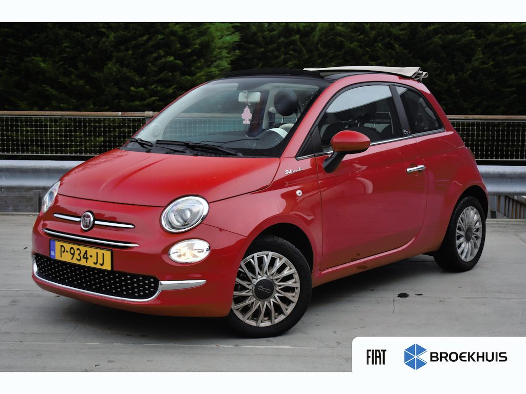 Fiat 500 CABRIO 1.0 Hybrid Dolcevita 69PK | PANORAMA DAK |  CARPLAY | CRUISE CONTROL | AIRCO | 16 INCH | PDC-ACHTER |