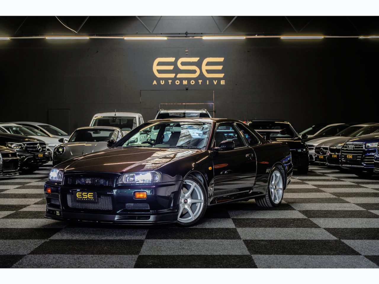 Nissan Skyline R34 GTR V-spec Midnight Purple II