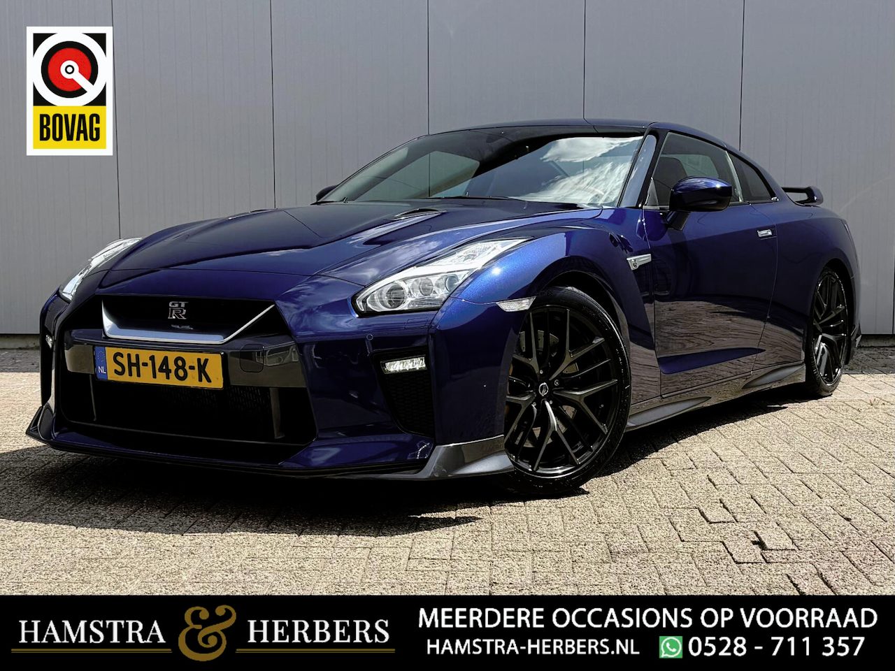 Nissan GT-R 3.8 V6 570 hp incl. BTW BLAUW