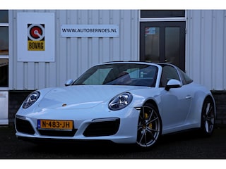 Porsche 911 3.0 Targa 4 370PK Aut. 991.2 *Perfect Porsche Onderh.*Sportuitlaat/ACC/Bose/Stoelverw./Stuurwielverw./Camera/LED/Bi-Xenon/20 inch LM*