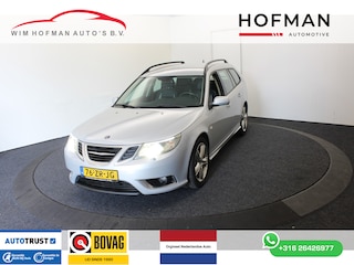 Saab 9-3 Sport Estate 2.8 T V6 Aero XWD 281PK Youngtimer NL Auto Leer Navi Stoelverw Cruise Trekh