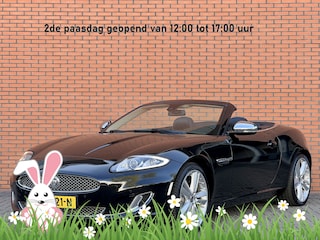Jaguar XK 5.0 V8 Convertible Portfolio | 385 PK! | Leder | Navigatie | 20" Lichtmetaal | LED | Stuurwiel verwarming | Bluetooth | Camera | Stoelverwarming | Elektrische Memory Stoelen |
