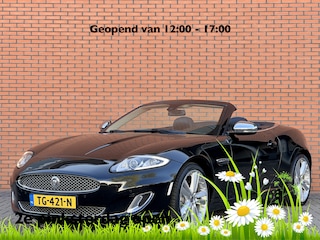 Jaguar XK 5.0 V8 Convertible Portfolio | 385 PK! | Leder | Navigatie | 20" Lichtmetaal | LED | Stuurwiel verwarming | Bluetooth | Camera | Stoelverwarming | Elektrische Memory Stoelen |