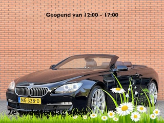 BMW 6-serie Cabrio 640i High Executive | 320 PK! | Head-Up Display | Softclose | Xenon | 20" Lichtmetaal | Camera | Lederen Bekleding