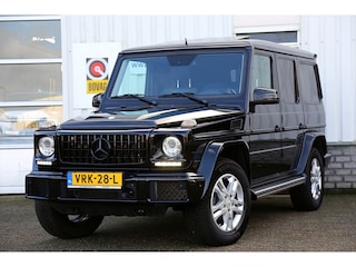 Mercedes-Benz G-klasse 350d 245PK 7G-Tronic Plus 4MATIC Aut.*Grijs kenteken*Perfect Mercedes Onderh.*1ste Eig!*ACC/Schuifdak/Trekhaak/Treeplanken/Leder/Navi/Bi-Xenon/LED/Stoelverw./Stoelkoeling/Standkachel/Camera/Parkeersens.V+A/VOL!*