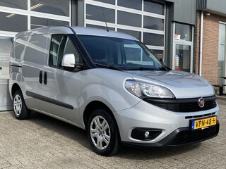 Fiat Doblò 1.3 MJ L1H1 SX Marge 20x op voorraad Btw en Bpm vrij Airco Cruise controle Navigatie Tussenschot Parkeerhulp achter 1e eigenaar Ex overheid Euro 5 Marge