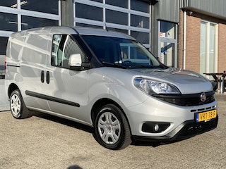 Fiat Doblò 1.3 MJ L1H1 SX 90pk Btw en Bpm vrij Airco Cruise controle Navigatie Tussenschot Parkeerhulp achter 1e eigenaar Ex overheid Euro 5 Marge
