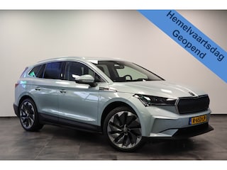 Skoda Enyaq iV 80 First Edition High Panoramadak HUD VCP Navi Clima Cruise Camera 21"LM 24 maanden garantie mogelijk (*vraag naar de voorwaarden)
