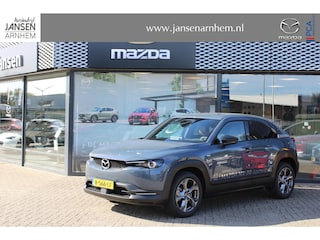 Mazda MX-30 e-SkyActiv EV 145 Makoto 36 kWh , Demovoordeel € 6.340,-, Automaat, Premium Pack, Navi, Adap.Cruise, Bose, Clima, Apple Carplay, 360 Camera, PDC, HUD, Stoelverwarming, 18" LMV