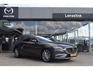 Mazda 6 Sportbreak 2.0 SKYACTIV-G 165PK Automaat Exclusive-Line & Comfort pakket | Direct leverbaar! | Leer | BOSE | Navi | Stoelventilatie | *DEMO*
