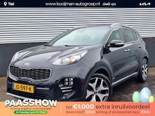 Kia Sportage 1.6 T-GDI 4WD GT-Line First Edition Nieuw geleverd, Dealeronderhouden, Navigatie, Lederen bekleding, Achteruitrijcamera, Climate control, Cruise control, 19" lm, 1600KG Trekgewicht
