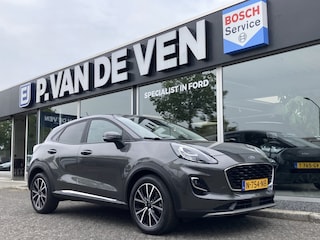 Ford Puma 1.0 EcoBoost Hybrid Titanium 125pk/92kW Automaat | Navigatie | Carplay/Auto | Cruise | Lane Keeping | Verkeersbordherkenning | Full LED | etc. etc. DEMO