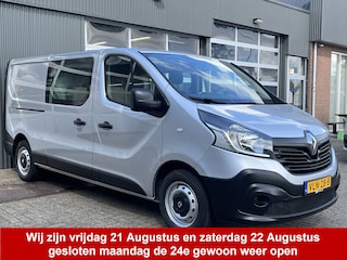 Renault Trafic 1.6 dCi T29 L2H1 DC Marge Btw / Bpm vrij Airco Cruise controle Navigatie 5 persoons Dubbele cabine Euro 5 Lang Verlengde wielbasis 1e eigenaar Ex overheid