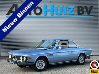BMW 2.5 / 2.8 / 3.0 CS coupé Automaat Fjord Blau Sharknose gerestaureerd en alle historie aanwezig