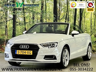 Audi A3 Cabriolet 1.6 TDI | Cruise Control | Navigatie | Bluetooth | Airconditioning | Parkeersensoren | Stoelverwarming | Lichtmetaal 18" |