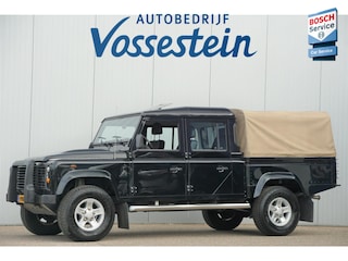 Land Rover Defender 2.4 TD 130" S Crew Cab / EX. BTW / Airco / 143dkm NAP / Trekhaak / Bluetooth / Schuifdak