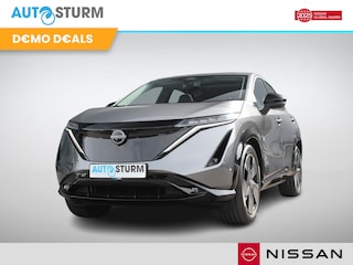 Nissan Ariya Evolve 66 kWh | Panoramadak | 20'' Velgen | Adapt. Cruise Control | Geheugenstoel | Stuur- + Stoelvewarming | Rijklaarprijs!
