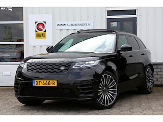 Land Rover Range Rover Velar 3.0 V6 300PK AWD R-Dynamic HSE*BTW*NL-Auto*Perfect LR Onderh.*Luchtvering/Black Pack/Pano/ACC/Massage/Meridian/HUD/DAB/LED/Apple Carplay-Android/Camera/Memorie/Keyless/Dodehoek/Rijstrook/Parkeersens.V+A/22 inch LM*