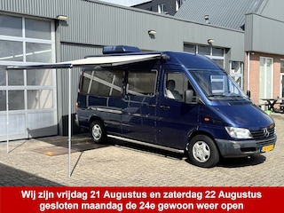 Mercedes-Benz Sprinter 313 CDI 2.2 355 Standairco Luifel Standkachel Trekhaak 2000kg Ideaal voor ombouw naar camper !!