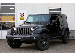 Jeep Wrangler Unlimited 3.6 V6 Rubicon Recon Edition 284PK 4WD Aut.*BTW*1ste Eig!*Perfect Jeep Onderh.*Uitneemb. Dak/Trekhaak/Leder/Stoelverw./Camera/LED/Alpine/Cruise-Control/Climate-Control*