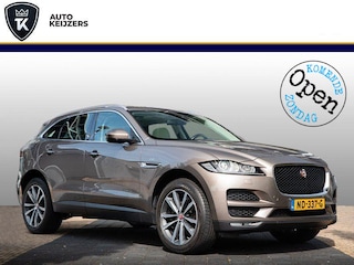 Jaguar F-Pace 2.0 Portfolio Pano AWD 20d Navi Leer Meridiam Keyless Stoelverwarming Automaat