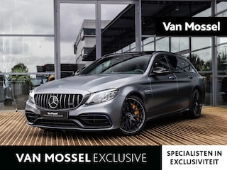 Mercedes-Benz C-klasse Estate 63 AMG S Premium Plus Pack | DESIGNO MAGNO SELENIET | PERFORMANCE STOELEN | PERFORMANCE UITLAAT | KERAMISCHE REMMEN | BURMESTER |